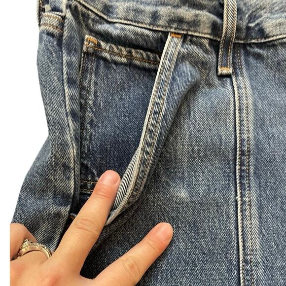 Agolde Cooper Cargo Jeans in Regulation Size 31 High Rise Straight Leg NWT - Picture 4 of 8